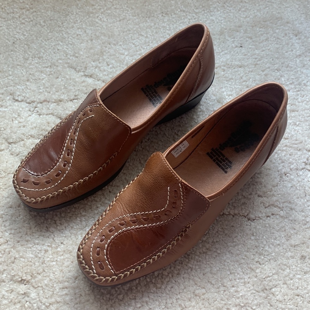 Spring Step Unisex “Rachel” Leather Made in Portugal Slip-on Shoes - EU 39
